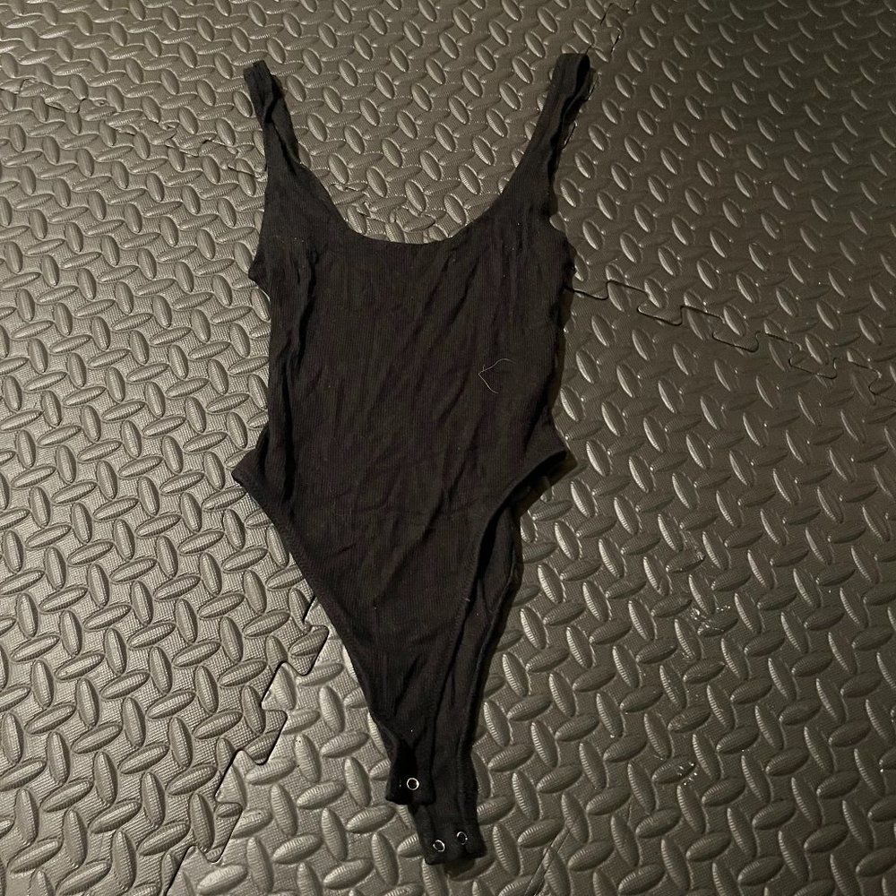 Bershka Bskgirl black bodysuit XS
